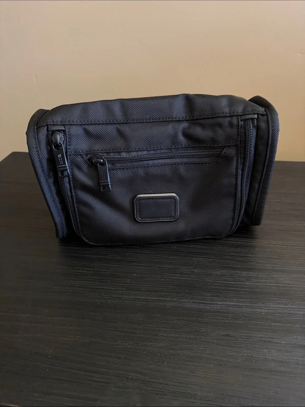 Tumi Black Nylon Alpha Travel Kit